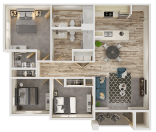  Floor Plan Redwood