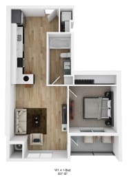 The Station at Malcolm Yards Floor plan