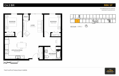 The Flats at Malcolm Yards Floor plan, Minneapolis, Minnesota