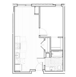 Harbourline Apartments Floorplan, St. Paul