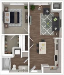 Cadence Apartments Floorplan, Bloomington, Minnesota