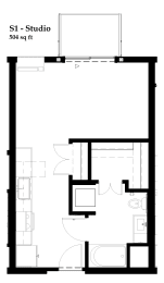 The Hollows Floor Plan, St. Paul, Minnesota