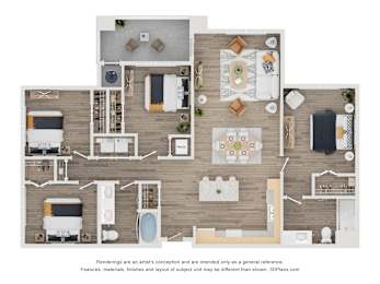 4 bed 2 bath D at Arterra Apartment , Surprise, Arizona