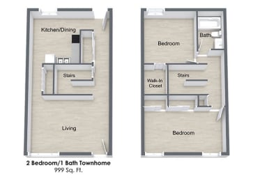 Lonnie Adkins Court_2 Bedroom Floor Plan