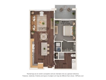 3 bedroom floor plan  the residences at sawmill estates apartments