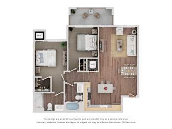 2 bed 2 bath at Maison at Solivita Marketplace Apartment Homes, Kissimmee