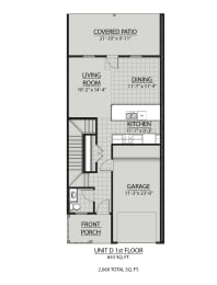 floor plan of the 1700 sq ft roommates