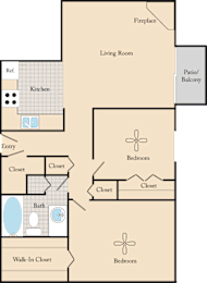 a blueprint of a floor plan of a house