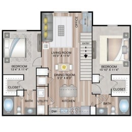  Floor Plan Cornhusker Courtyard