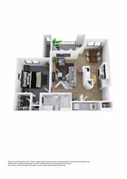 bedroom floor plan  the residences at