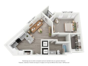 Charm Floor Plan at Allure at Edinburgh, Virginia