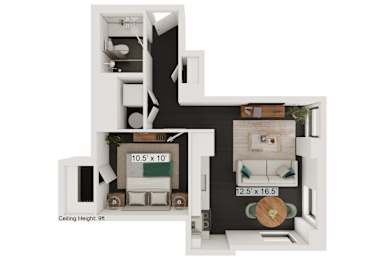 bedroom floor plan an in 2 bed 2 bath apartment at the legends at champions gate apartments in
