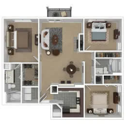  Floor Plan D3
