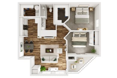 the floor plan of fountain court apartments