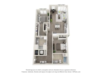 Vista Floor Plan For Brio