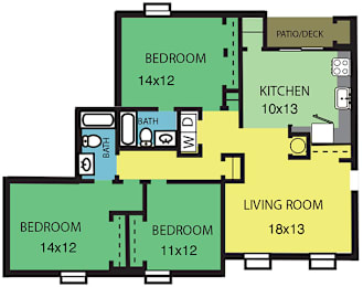  Floor Plan 3 BEDROOM