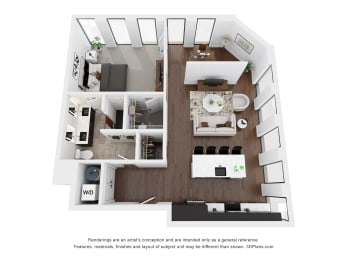 A5.1 Floor Plan at Preston Centre, Columbus