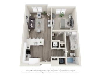 a floor plan of the villas at houston levee west apartments in cordova,