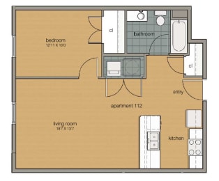 Gramercy Row Floor Plan