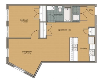 Gramercy Row Floor Plan