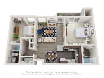 bedroom floor plan an opens a dialog