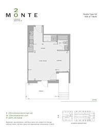 A floor plan for a 500 square foot studio apartment.