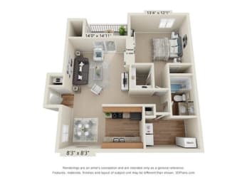  Floor Plan THE CAMBRIDGE II LOWER