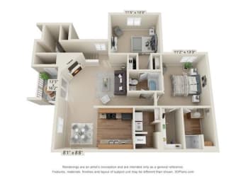  Floor Plan THE WINTHROP II UPPER