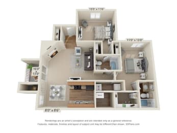  Floor Plan THE WINTHROP I LOWER
