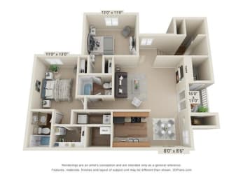  Floor Plan THE WINTHROP I UPPER