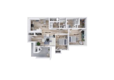  Floor Plan THE WAKEFIELD LOWER ADA