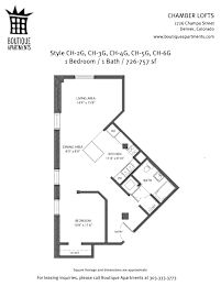 A floor plan for a one bedroom apartment with a living area, dining area, kitchen, bathroom, and entry.