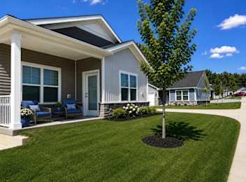 A floor plan of a one bedroom, one bathroom apartment at 802 square feet.