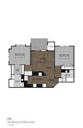 2 BED 2 BATH C at Riverplace Apartment Homes, Independence, Oregon