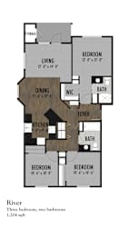 3 bed 2 bath at Riverplace Apartment Homes, Independence