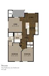 2 BED 2 BATH at Riverplace Apartment Homes, Independence, OR, 97351