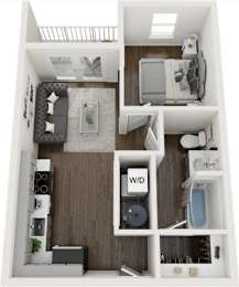  Floor Plan Floorplan A