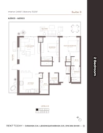 Suite 03 at Damask, Windsor, N8S 0B7