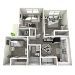 Coastline Floor Plan at Solara, Phoenix Arizona