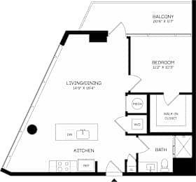 A7 Floor Plan at The Mitchell , Georgia