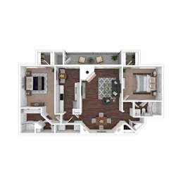 Biltmore Floor Plan at Onyx183, Austin, TX
