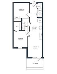 1D-D Floor Plan at The Vale at the Parks, Washington