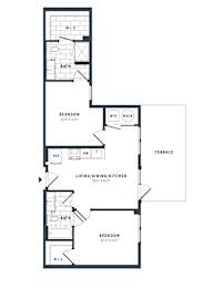 2L Floor Plan at The Vale at the Parks, District of Columbia