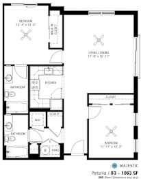  Floor Plan Petunia