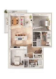  Floor Plan B3