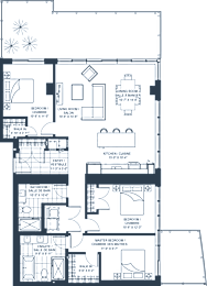 3 bed 2 bath A at Petries Landing I Apartments , Ottawa, Ontario