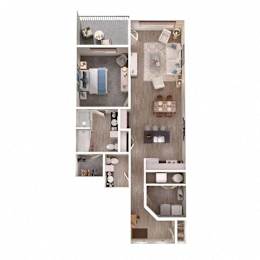 A series of images showing different rooms of a house.
