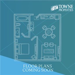 1 Bedroom Floor Plan at Windmill, Indiana, 46234