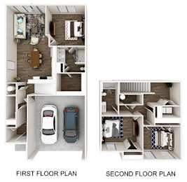  Floor Plan Barton 3 Bed
