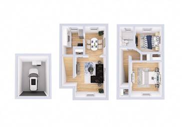  Floor Plan San Rae Townhome